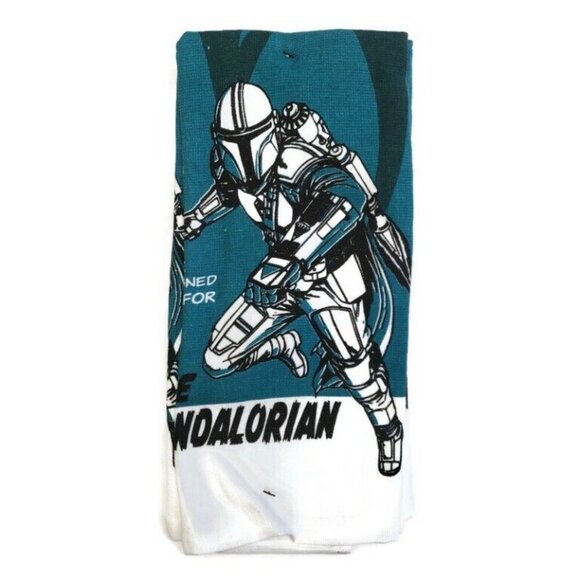 Disney Star Wars The Mandalorian Kitchen Towels 2 Pack Multi-Color 16" x 26" - Picture 3 of 4